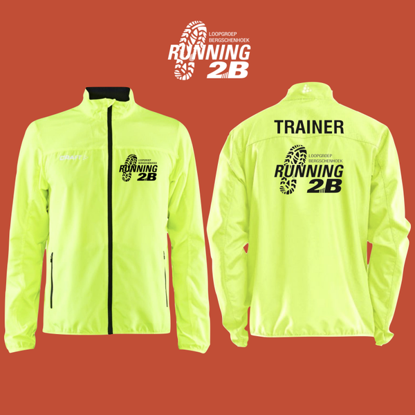 Heren Running2B Jacket Trainers