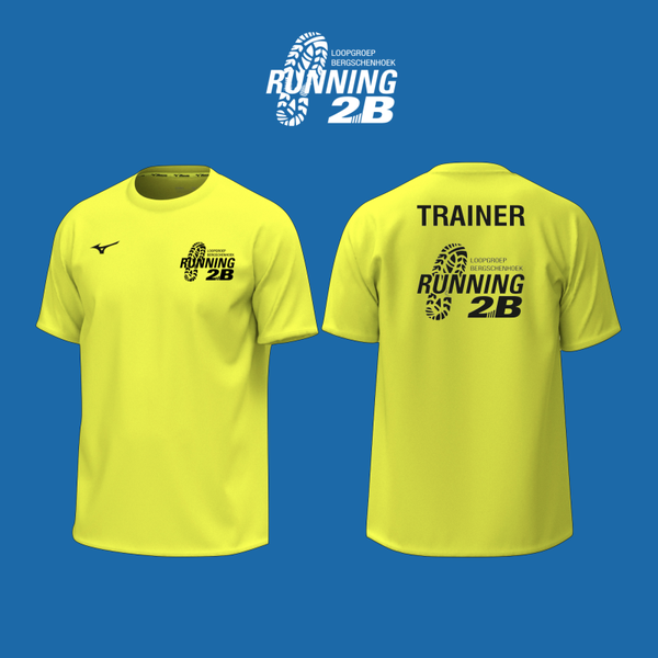 Heren Mizuno Running2B Shirt Trainers