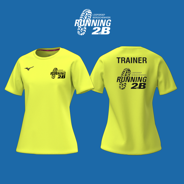 Dames Mizuno Running2B Shirt Trainers