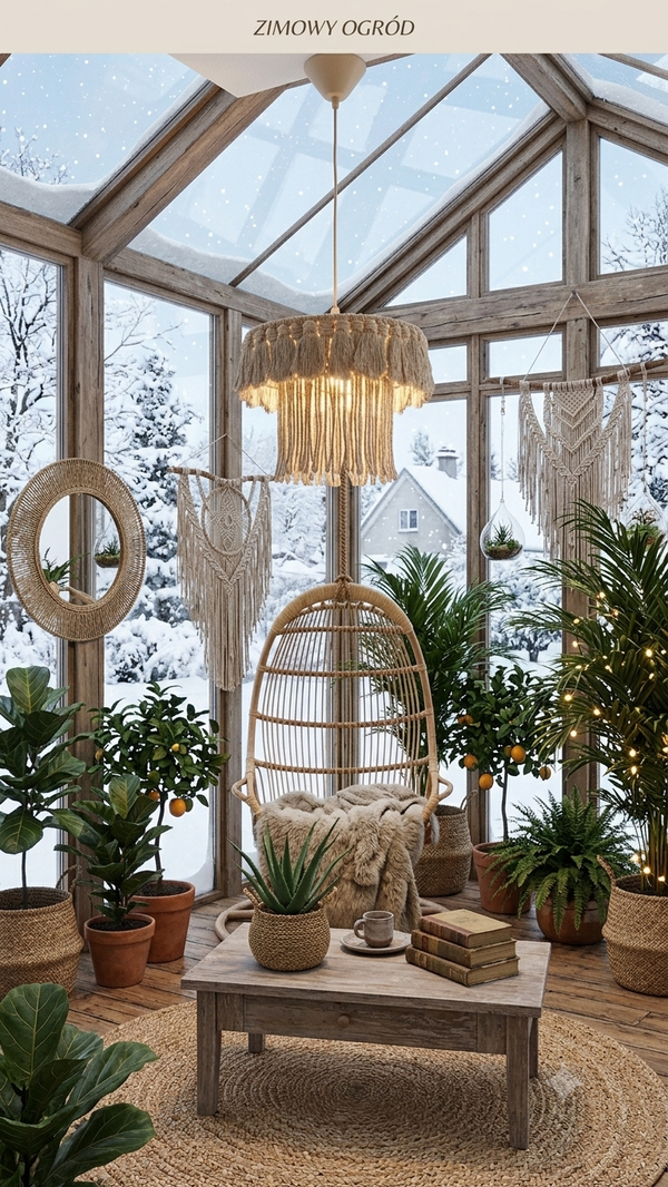Mini Lampa boho 26cm
