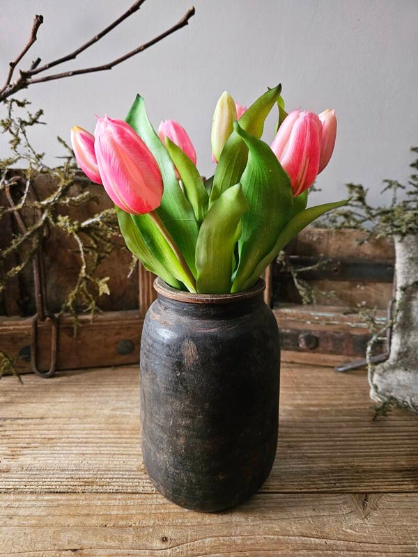 Bos kunst tulpen 30cm - Roze