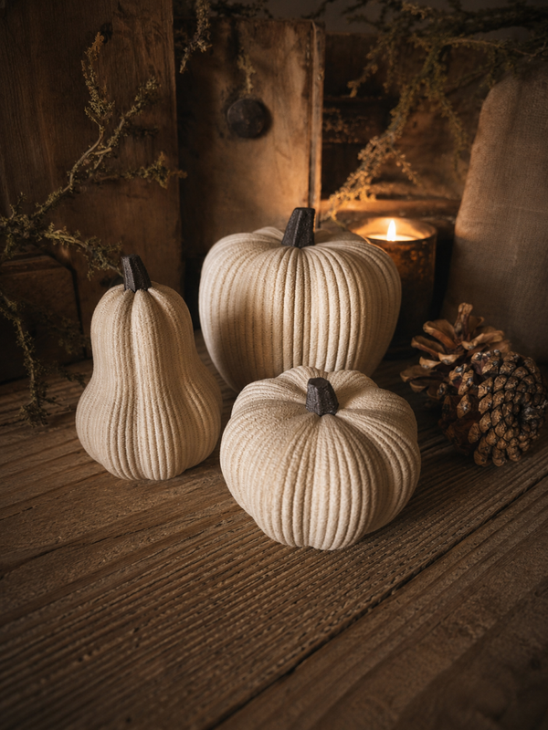 3D Geprinte set pompoenen