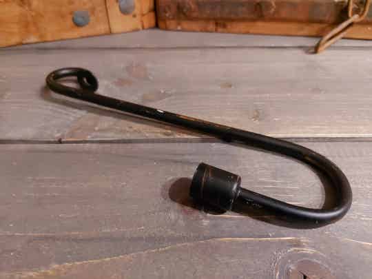 Hanger dinerkaars zwart - groot