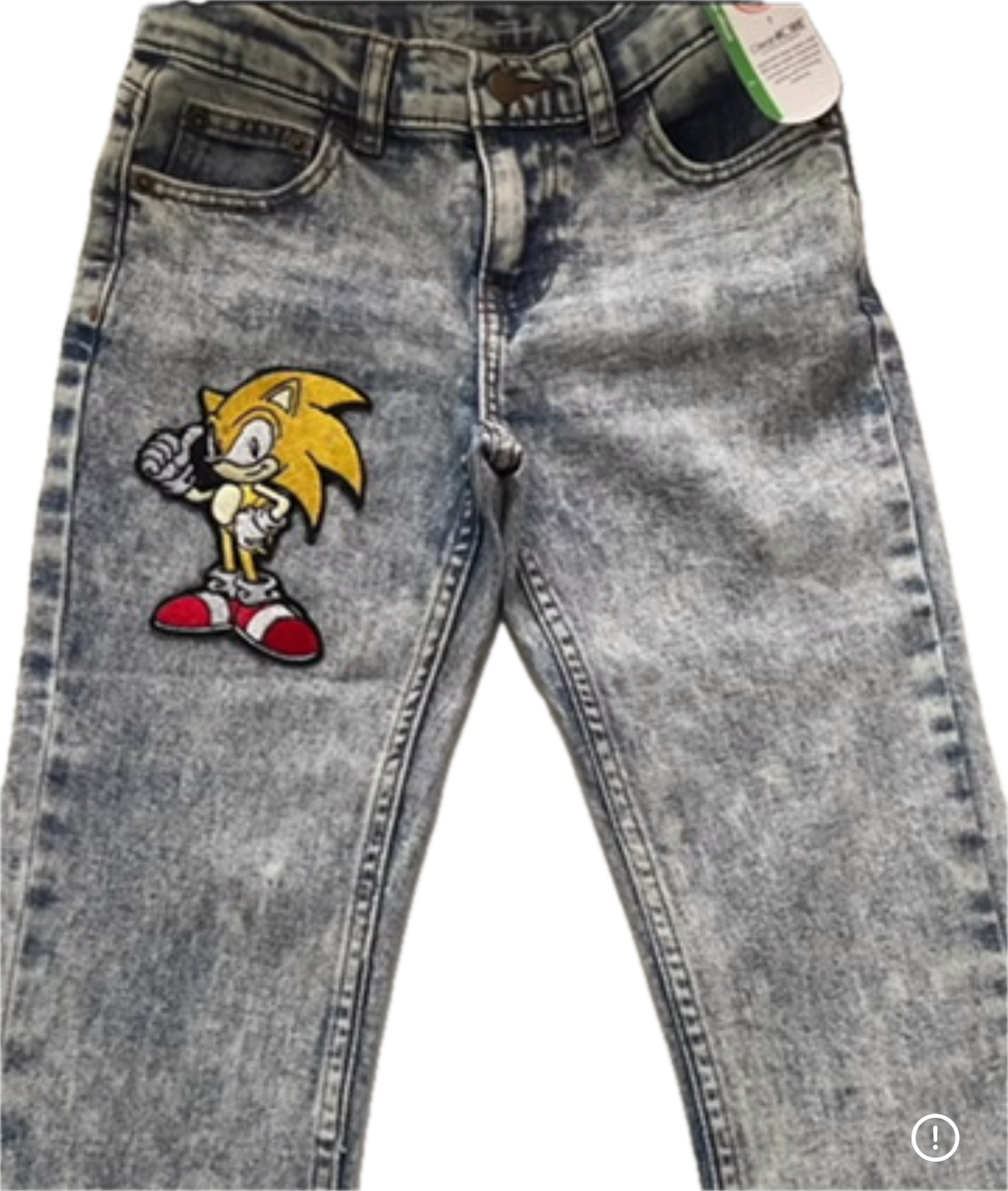 Gold Sonic Hedgehog Patch