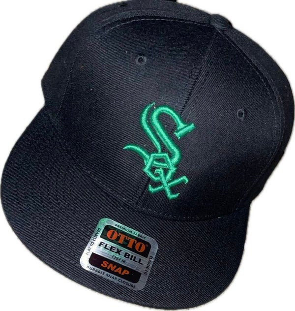 Black/ Forrest Green Sox Cap