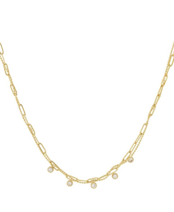 Ketting subtiel steentjes