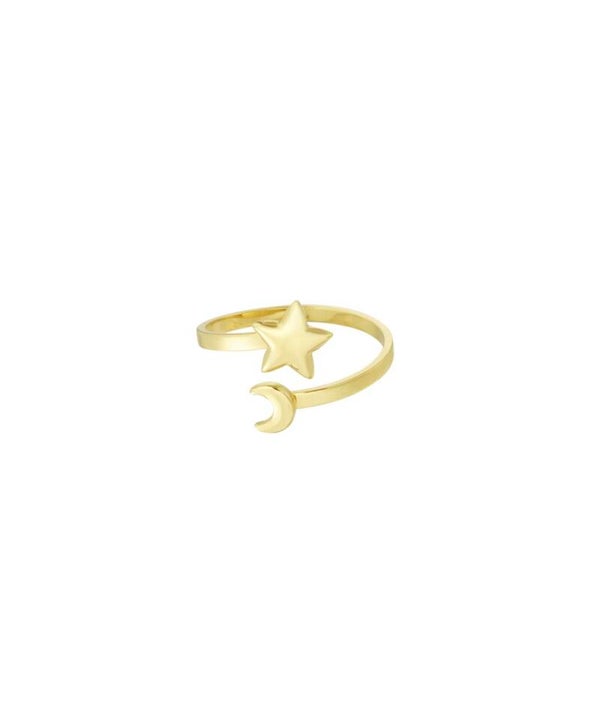 Ring moon / star