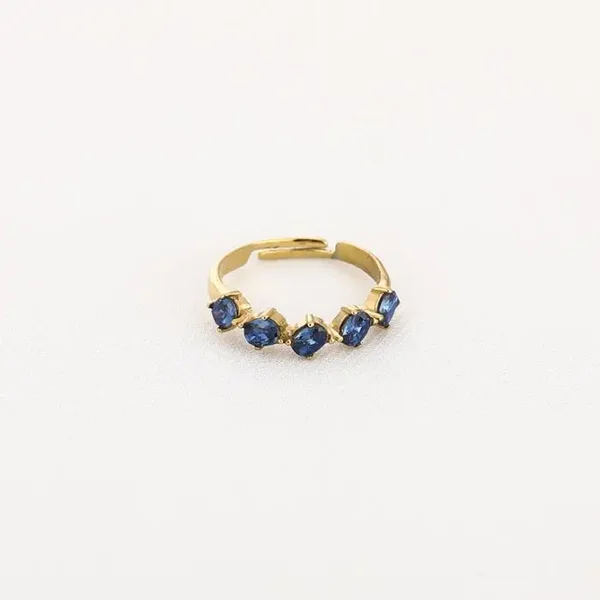 Ring blauw
