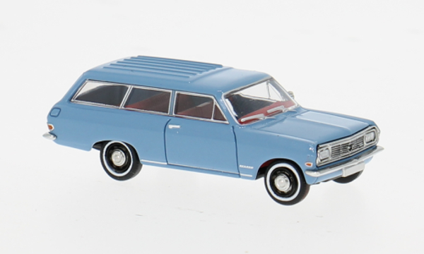 1:87 Brekina - 1965 Opel Rekord B Caravan Hellblau