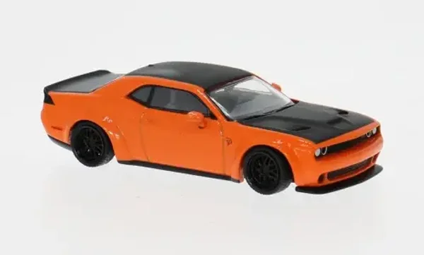 1:64 Ixo America - 2019 Dodge Challenger SRT Hellcat Orange / Black