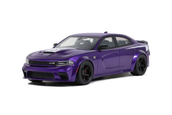 1:18 GT Spirit - 2023 Dodge Charger Super Bee Plum Crazy Purple