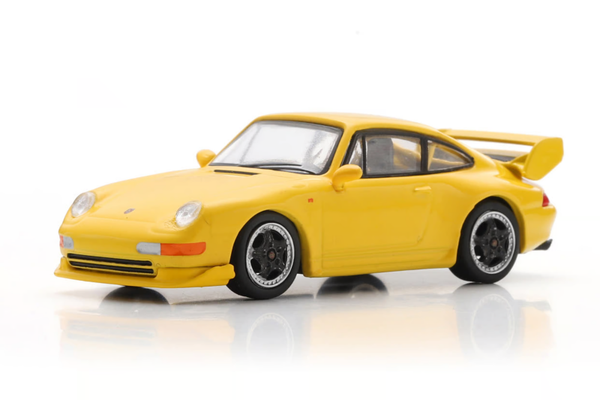 1:64 Sparky - Porsche 911(993) RS Clubsport (Yellow with black wheels)