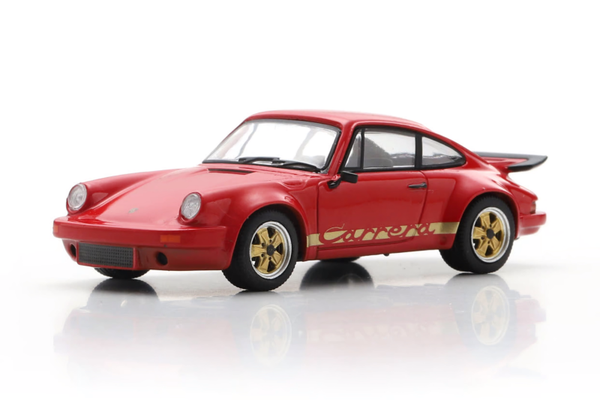 1:64 Sparky - Porsche 911 3.0 RS (Red with gold stripe)