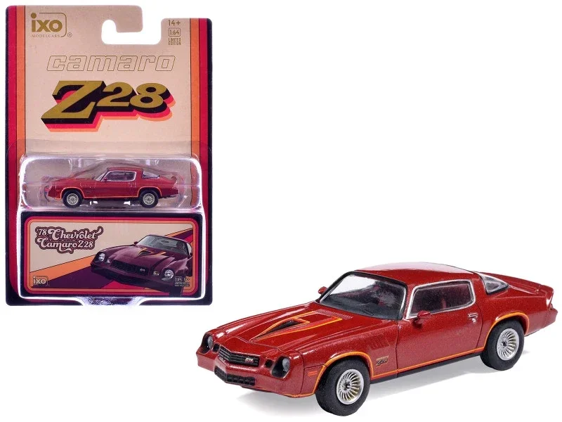 1:64 Ixo America - 1977 Chevrolet Camaro Z28, red