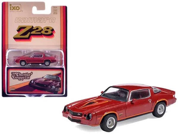 1:64 Ixo America - 1977 Chevrolet Camaro Z28, red
