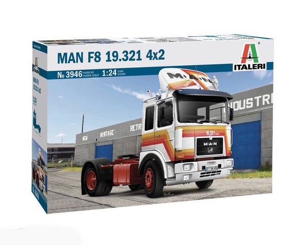 1:24 Italeri - MAN F8 19.321 4x2 Bausatz