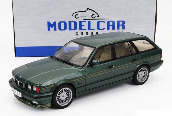 1:18 MCG - 1989 BMW Alpina B10 4.6 Touring (E34) Green Metallic