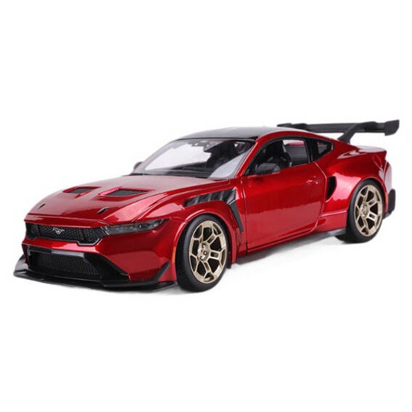 1:18 Maisto - 2025 Ford Mustang GTD 5.2L V8 Red Metallic