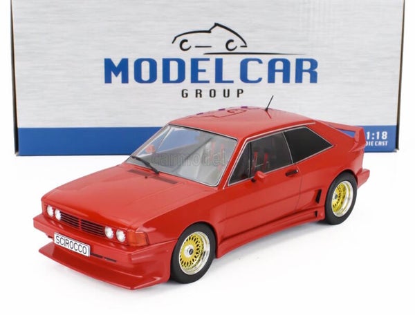 1:18 MCG - 1980 Volkswagen Scirocco Rieger GTO Coupé Red