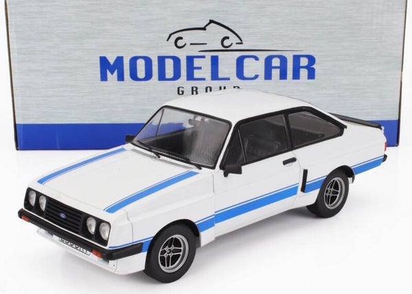 1:18 MCG - 1977 Ford Escort MkII RS 2000 X-Pack – White