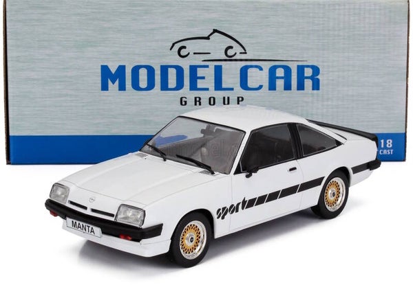 1:18 MCG - 1980 Opel Manta B Sport White