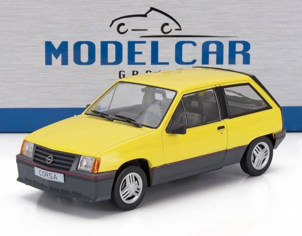 1:18 MCG - 1983 Opel Corsa A SR Yellow