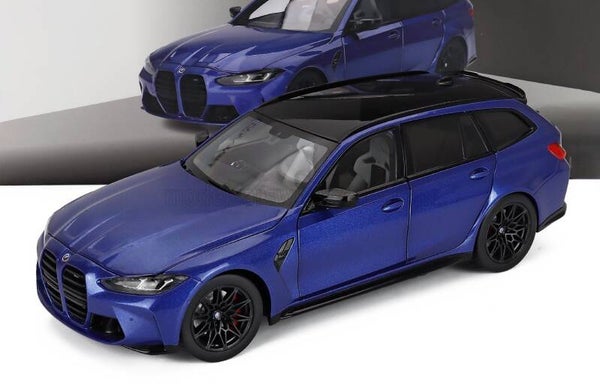 1:18 TSM - 2023 BMW M3 Touring (G81) Isle of Man Blue Metallic