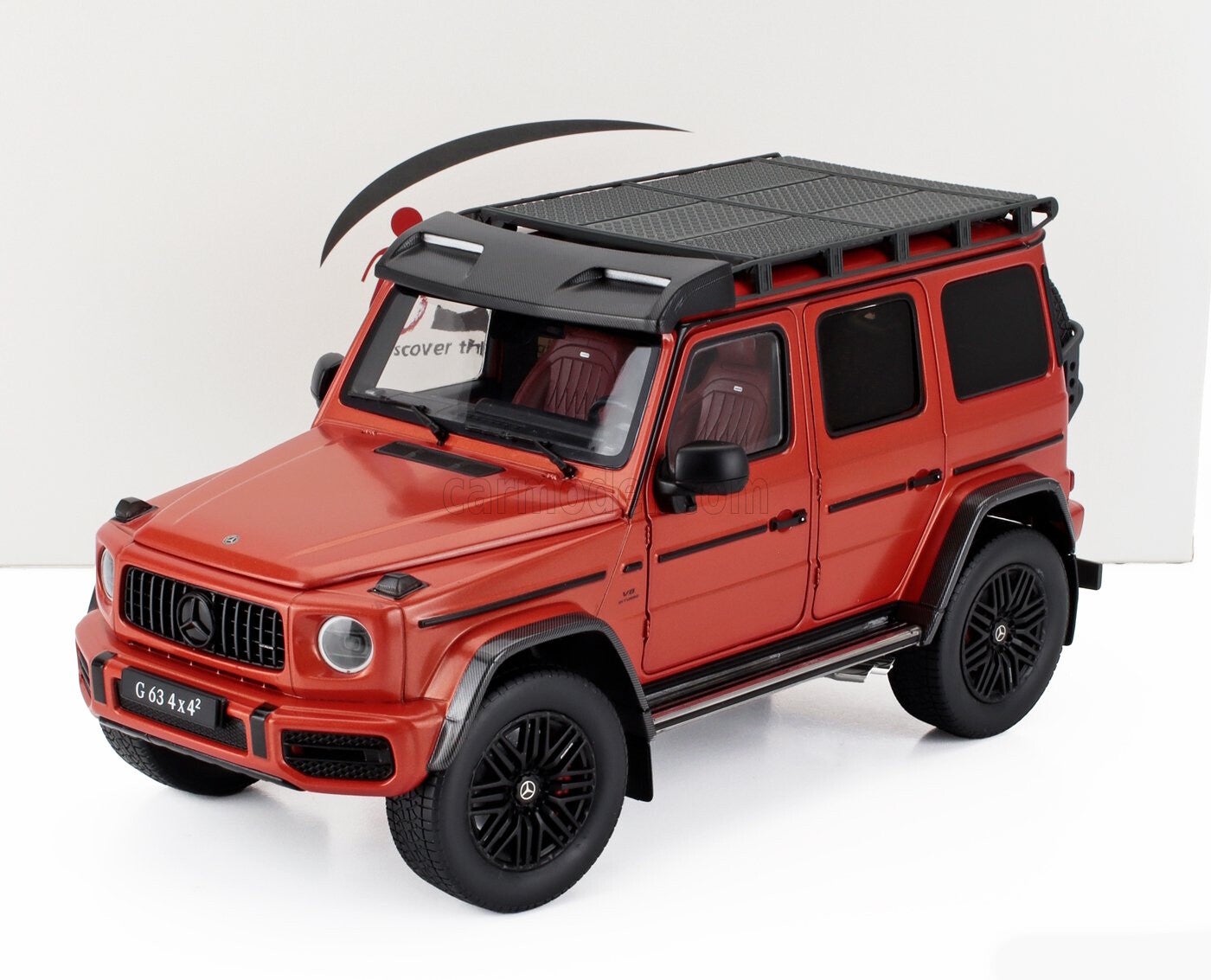 1:18 iScale - 2022 Mercedes Benz G63 AMG 4x4 (W463) V8 Biturbo Copper Metallic