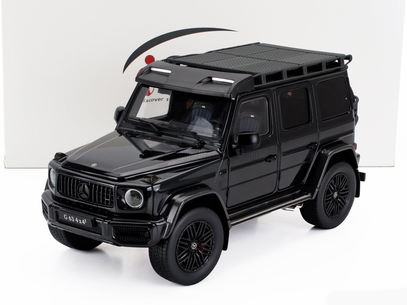 1:18 iScale - 2022 Mercedes Benz G63 AMG 4x4 (W463) V8 Biturbo Black