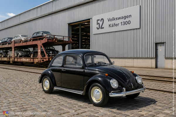 1:18 Spare Parts - Welly - 1952 Volkswagen Käfer 1300 Black