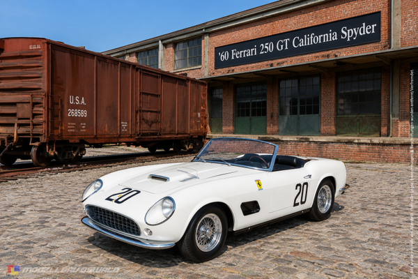 1:18 Spare Parts - KK Scale - 1960 Ferrari 250 GT California Spyder #20 Le Mans