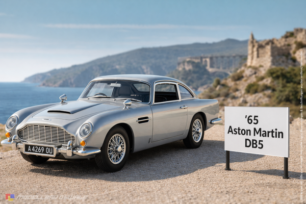 1:18 Spare Parts - Ertl - 1965 Aston Martin DB5 Silver *James Bond*