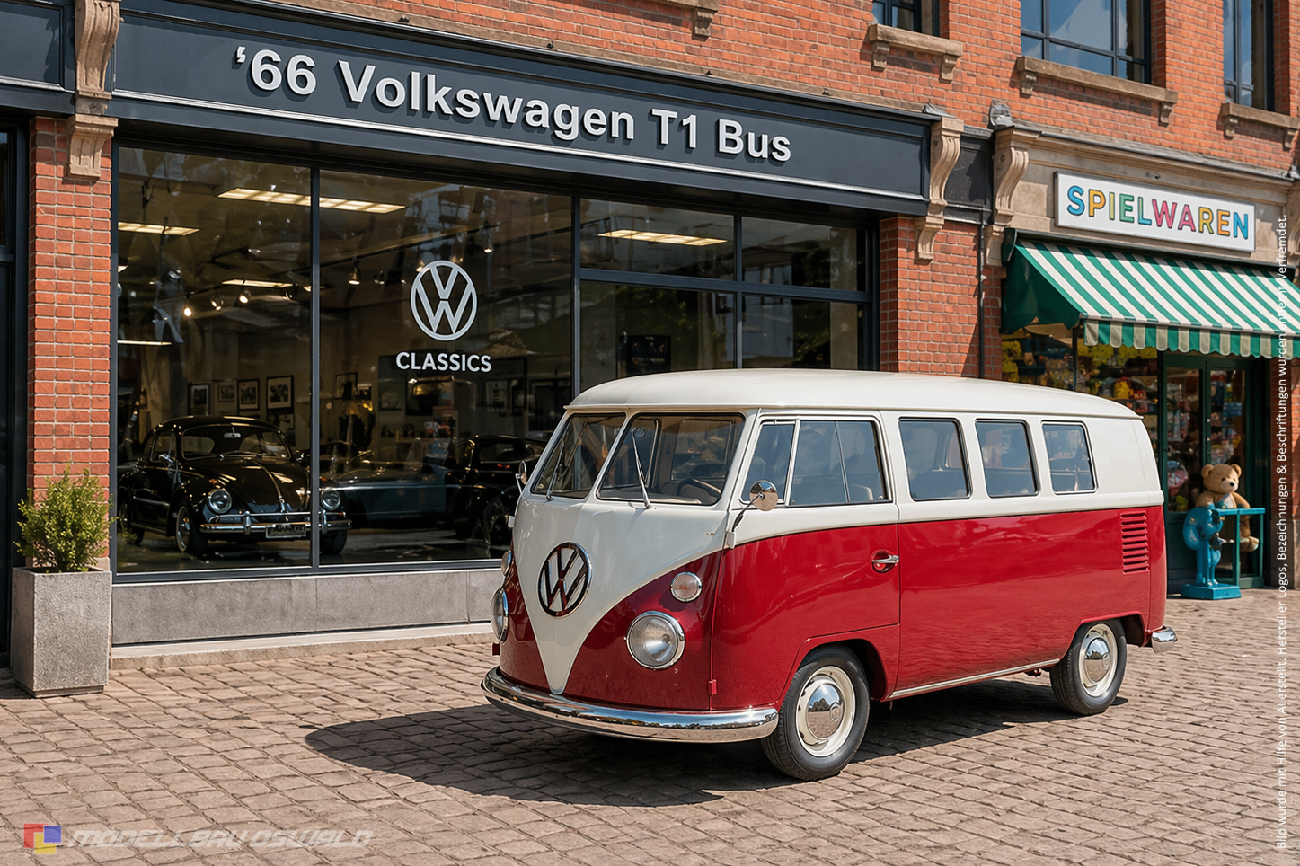 1:18 Spare Parts - Solido - 1966 Volkswagen T1 Bus Red