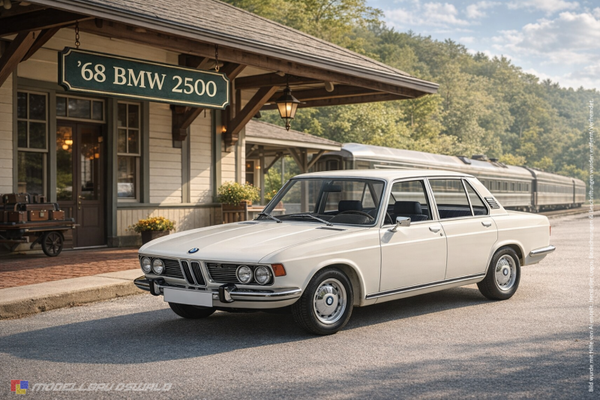 1:18 Spare Parts - Minichamps - 1968 BMW 2500 White