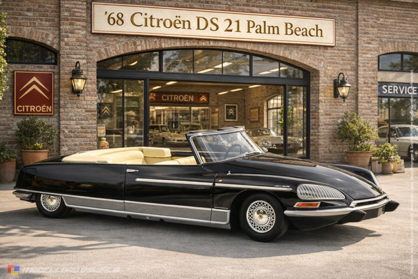 1:18 Spare Parts - Norev - 1968 Citroën DS 21 Palm Beach Black