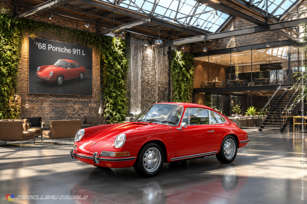 1:18 Spare Parts - Norev - 1968 Porsche 911 L Polo Red