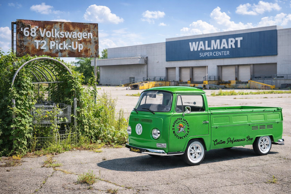 1:18 Spare Parts - Solido - 1968 Volkswagen T2 Pick-Up Green
