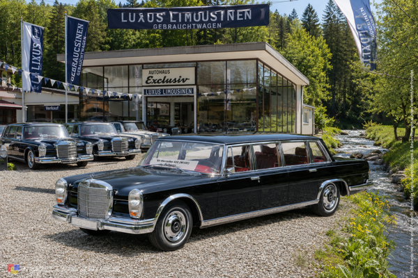 1:18 Spare Parts - MCG - 1969 Mercedes 600 (W100) Pullman Black