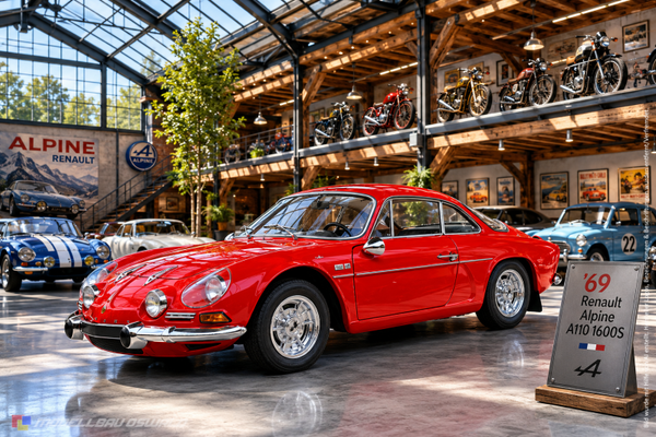 1:18 Spare Parts - Solido - 1969 Renault Alpine A110 1600S