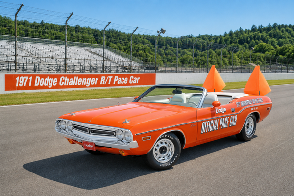 1:18 Spare Parts - Greenlight - 1971 Dodge Challenger RT Pace Car