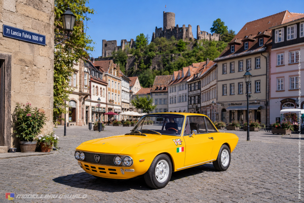 1:18 Spare Parts - Norev - 1971 Lancia Fulvia 1600 HF Yellow
