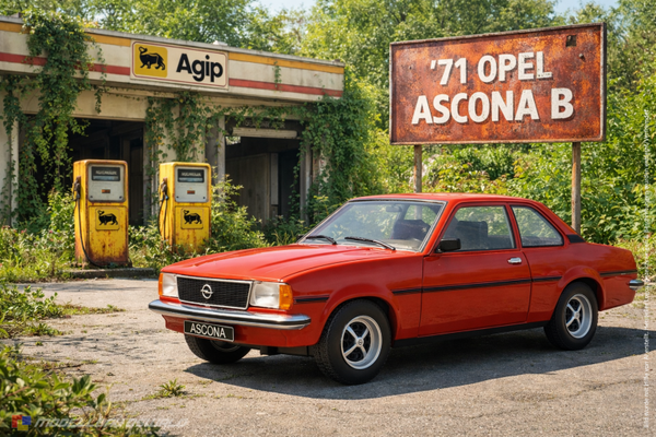 1:18 Spare Parts - Sunstar - 1971 Opel Ascona B Red