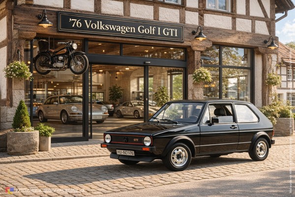 1:18 Spare Parts - Norev - 1976 Volkswagen Golf I GTI Black