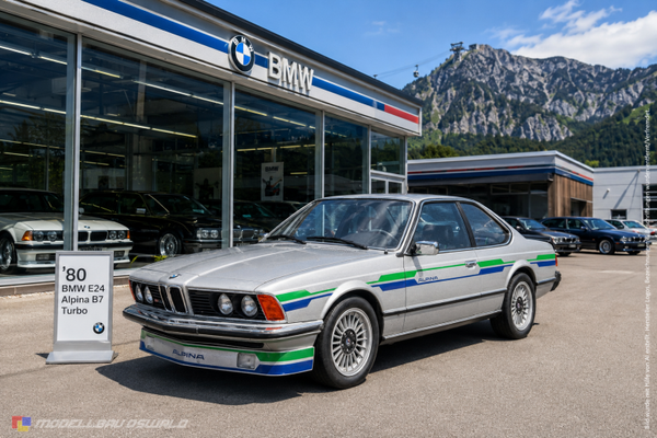 1:18 Spare Parts - MCG - 1980 BMW E24 Alpina B7 Turbo Silver