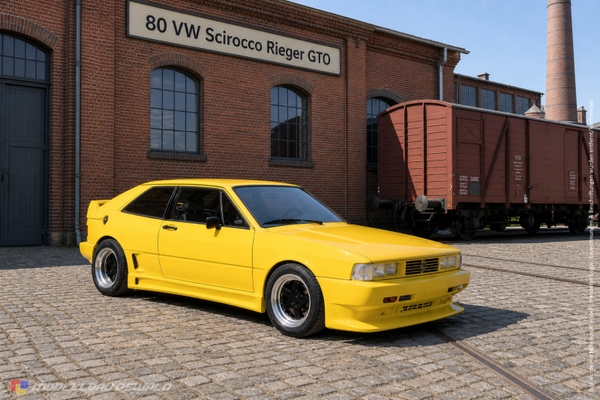 1:18 Spare Parts - MCG - 1980 VW Scirocco Rieger GTO Yellow