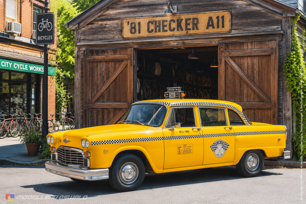 1:18 Spare Parts - Sunstar - 1981 Checker A11 New York Cab