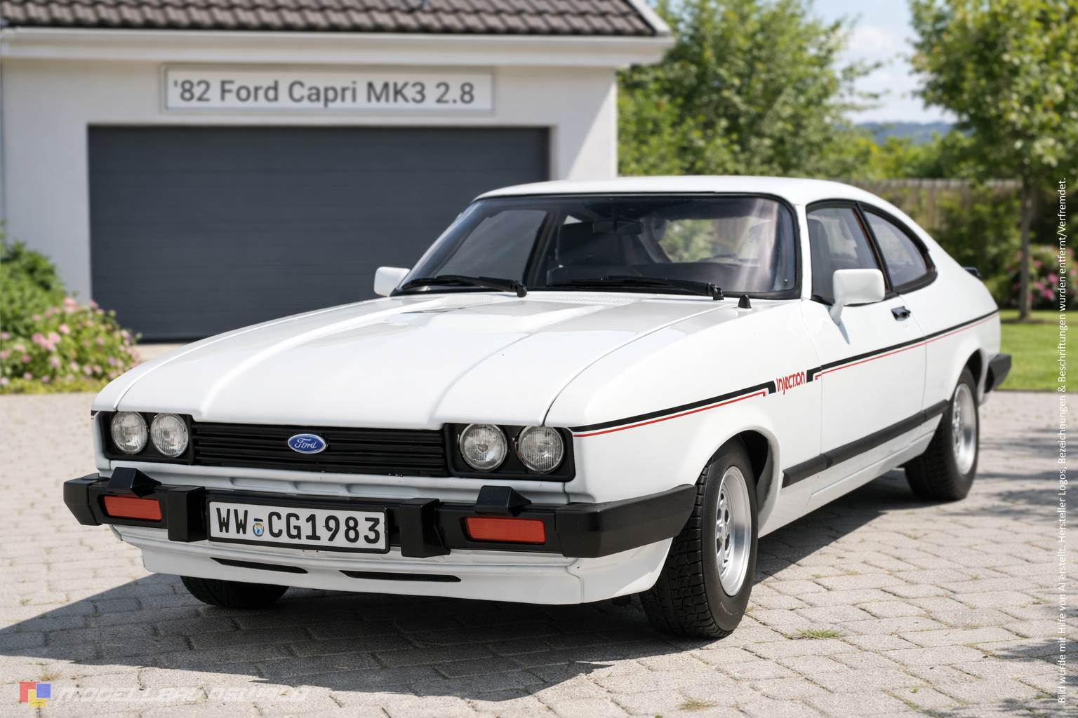 1:18 Spare Parts - Norev - 1982 Ford Capri MK3 2.8 Injection