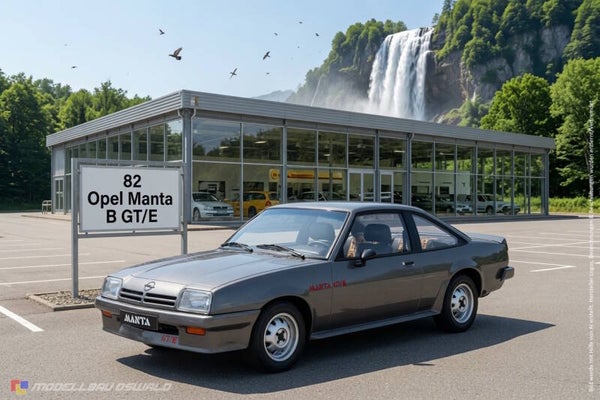 1:18 Spare Parts - Norev - 1982 Opel Manta B GTE Grey