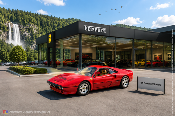 1:18 Spare Parts - Bburago - 1984 Ferrari 288 GTO Red