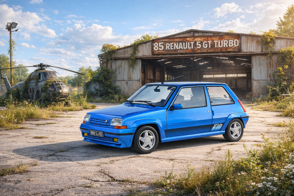 1:18 Spare Parts - Solido - 1985 Renault 5 GT TURBO MK1 Blau